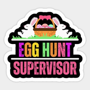 Egg-Hunt-Supervisor Sticker